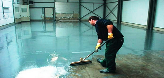 Нанесение основного слоя